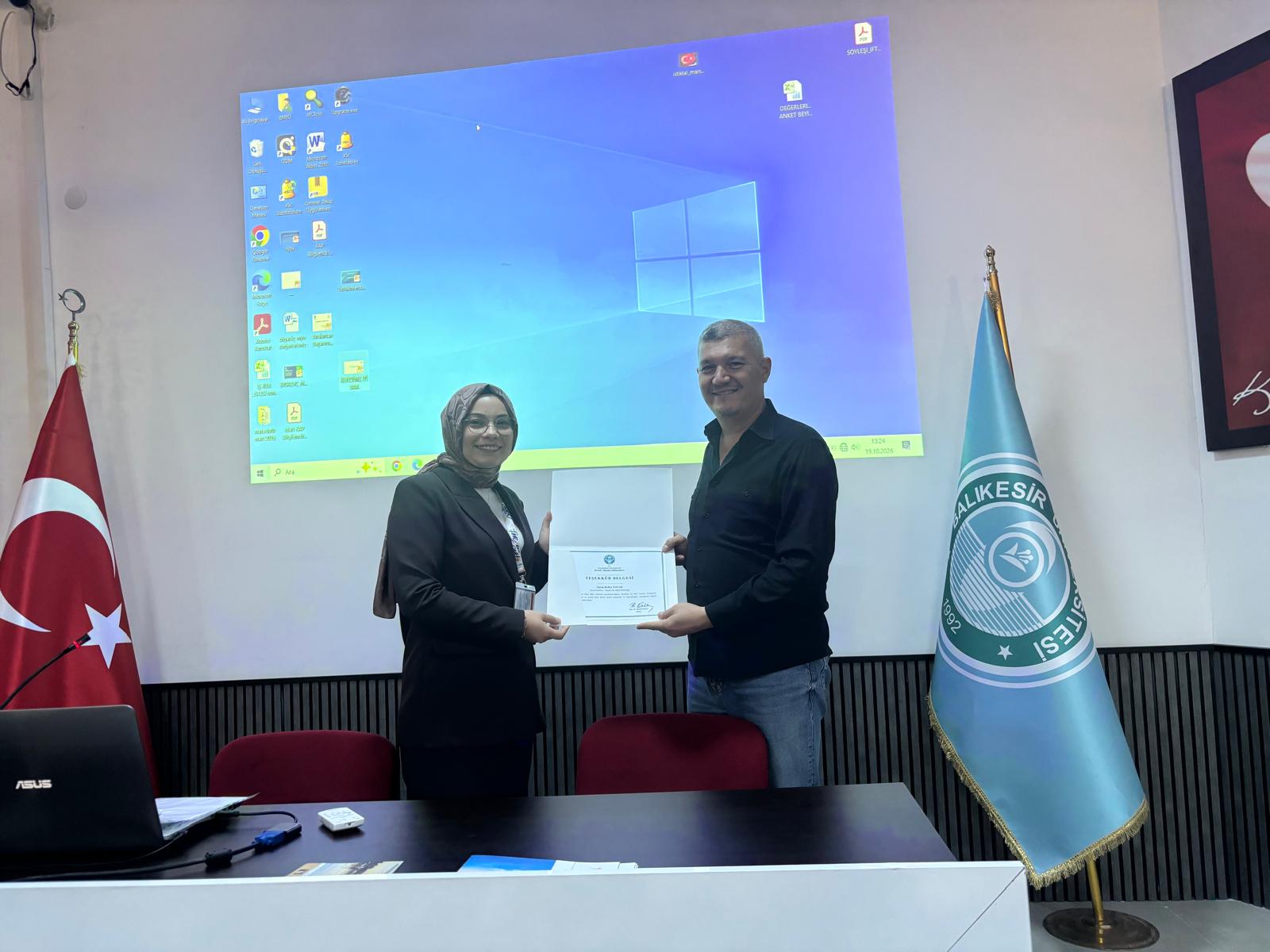 Bigadiç MYO’da “Kendime İyi Bak” Söyleşisi Gerçekleştirildi 4