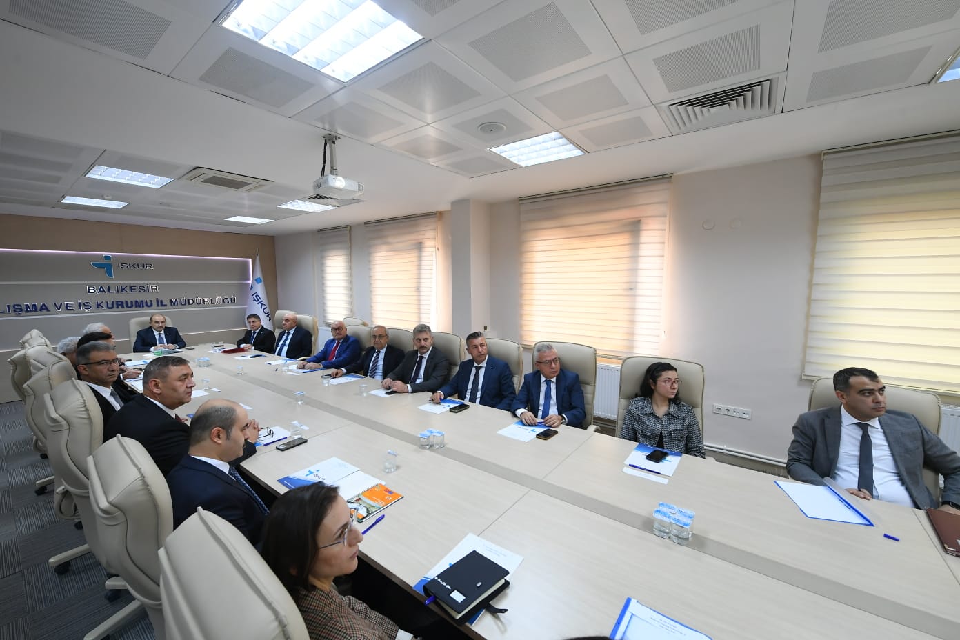 BAÜN Rektörü Prof. Dr. Yücel Oğurlu, İl İstihdam ve Mesleki Eğitim Kurulu Toplantısına Katıldı