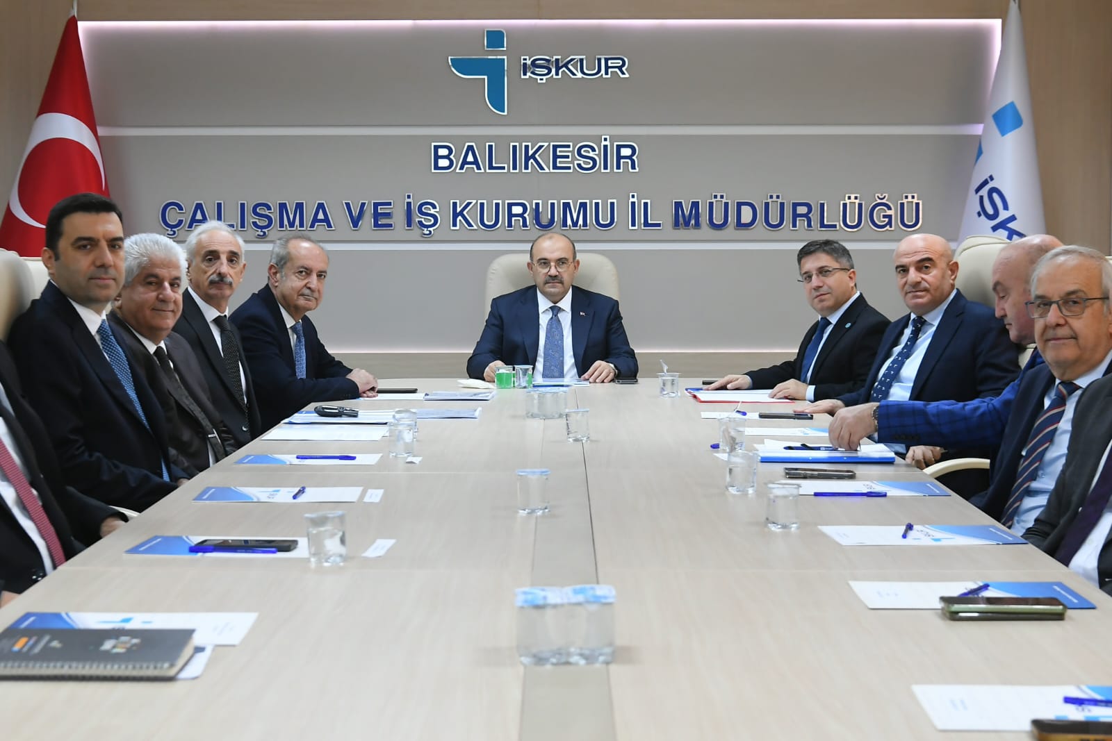 BAÜN Rektörü Prof. Dr. Yücel Oğurlu, İl İstihdam ve Mesleki Eğitim Kurulu Toplantısına Katıldı 2