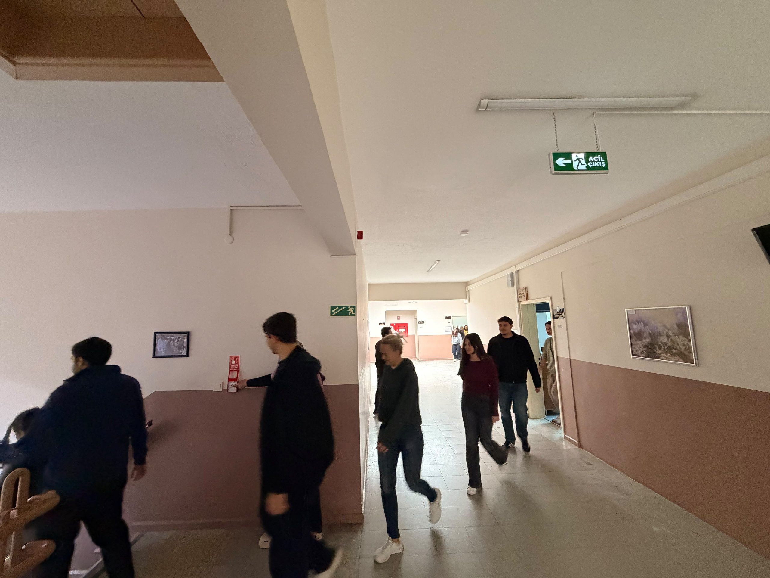 Yüksekokulumuzda Yangın, Deprem ve Tahliye Tatbikatı Gerçekleştirildi 3