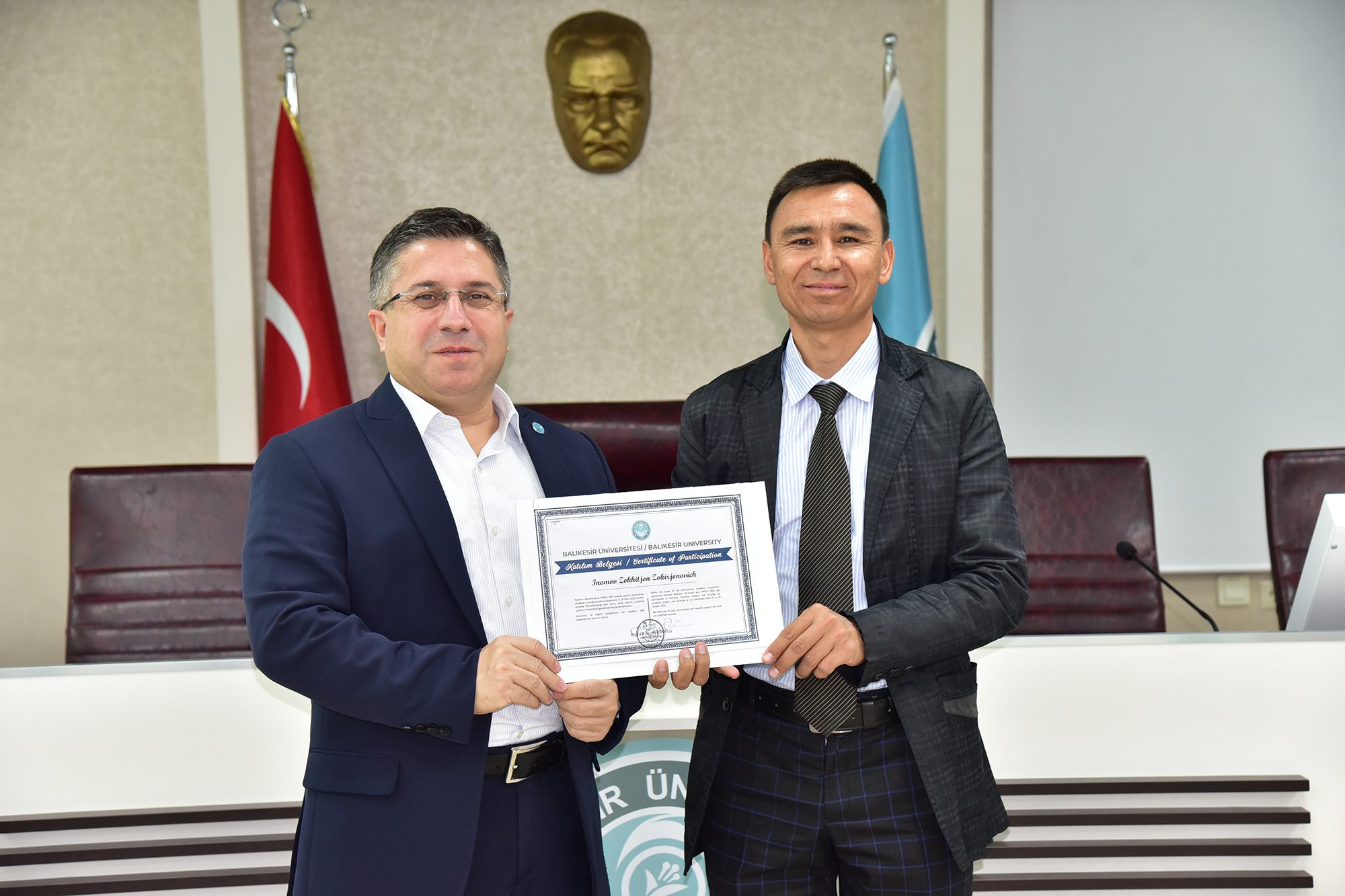 Türk Dünyası Hareketliliği kapsamında BAÜN'de bulunan IMPULS BSR Akademisyenleri Programlarını Tamamladı 2