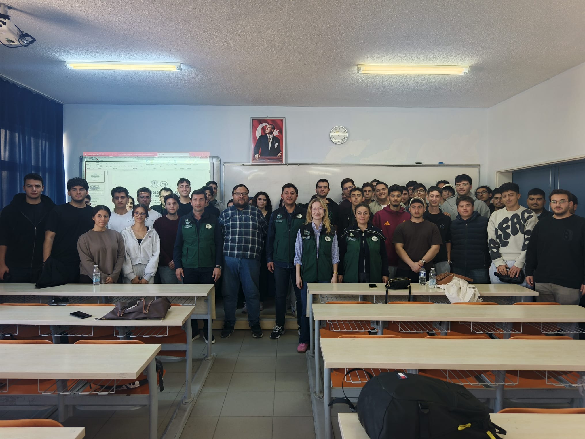 DSİ 25. Bölge Müdürlüğü Yöneticileri Öğrencilerimizle Buluştu