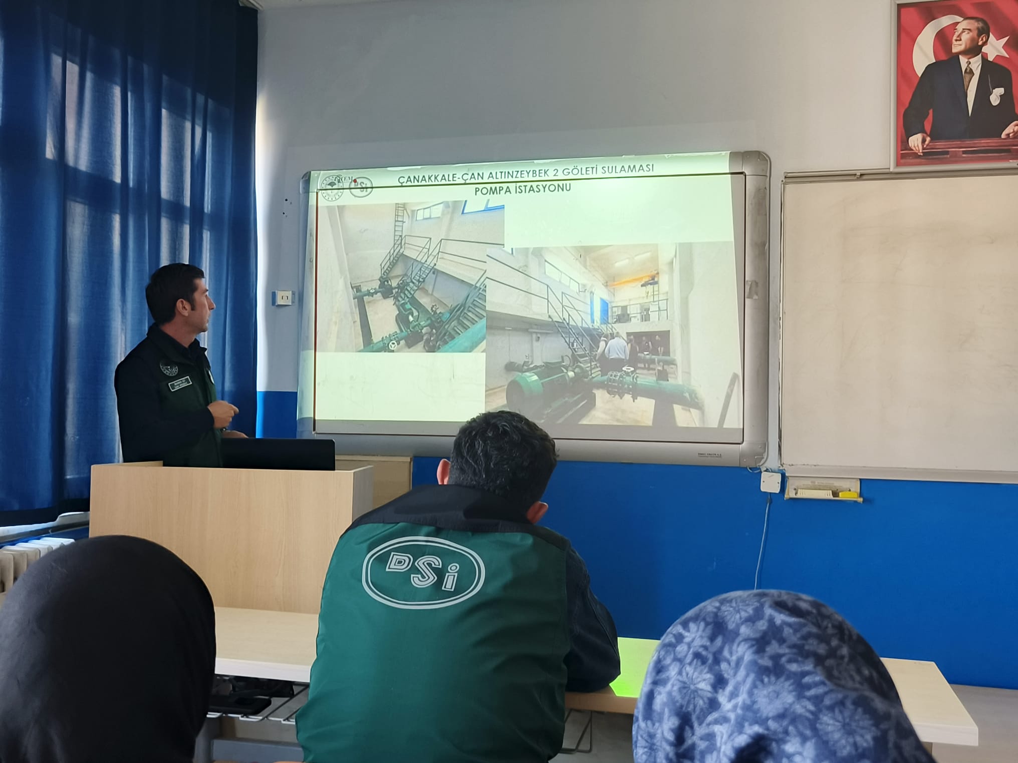 DSİ 25. Bölge Müdürlüğü Yöneticileri Öğrencilerimizle Buluştu 3