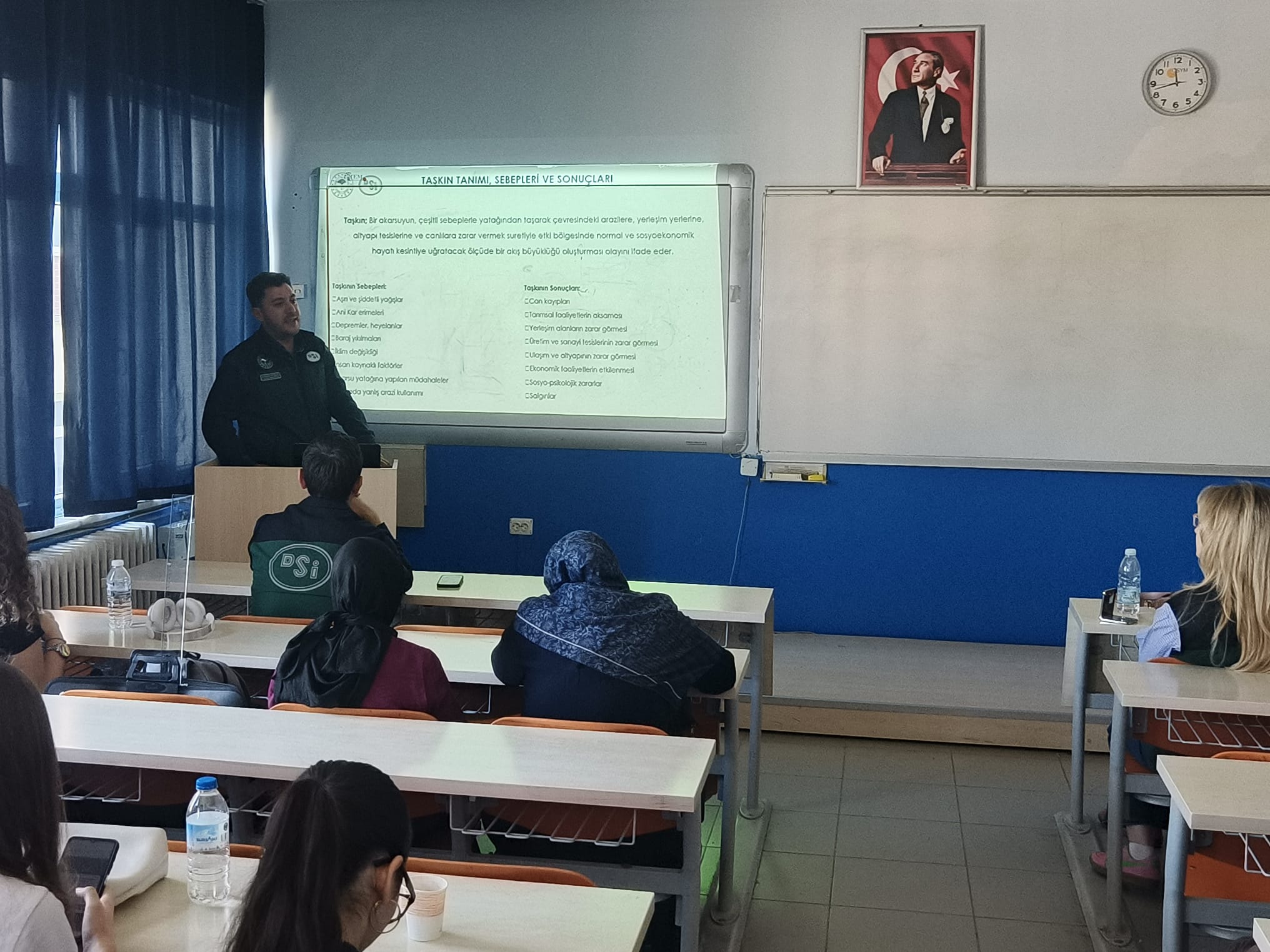 DSİ 25. Bölge Müdürlüğü Yöneticileri Öğrencilerimizle Buluştu 1