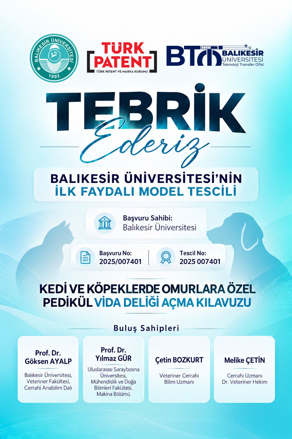 BAÜN’de Bir İlk: İlk Faydalı Model Tescili Gerçekleşti 4