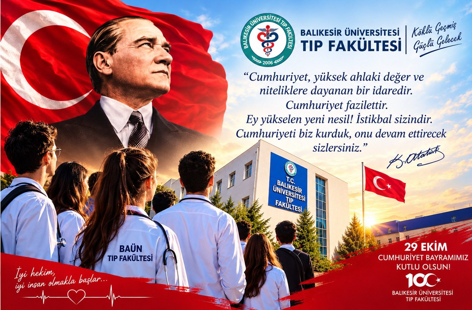 29 Ekim Cumhuriyet Bayramı Kutlama Mesajı