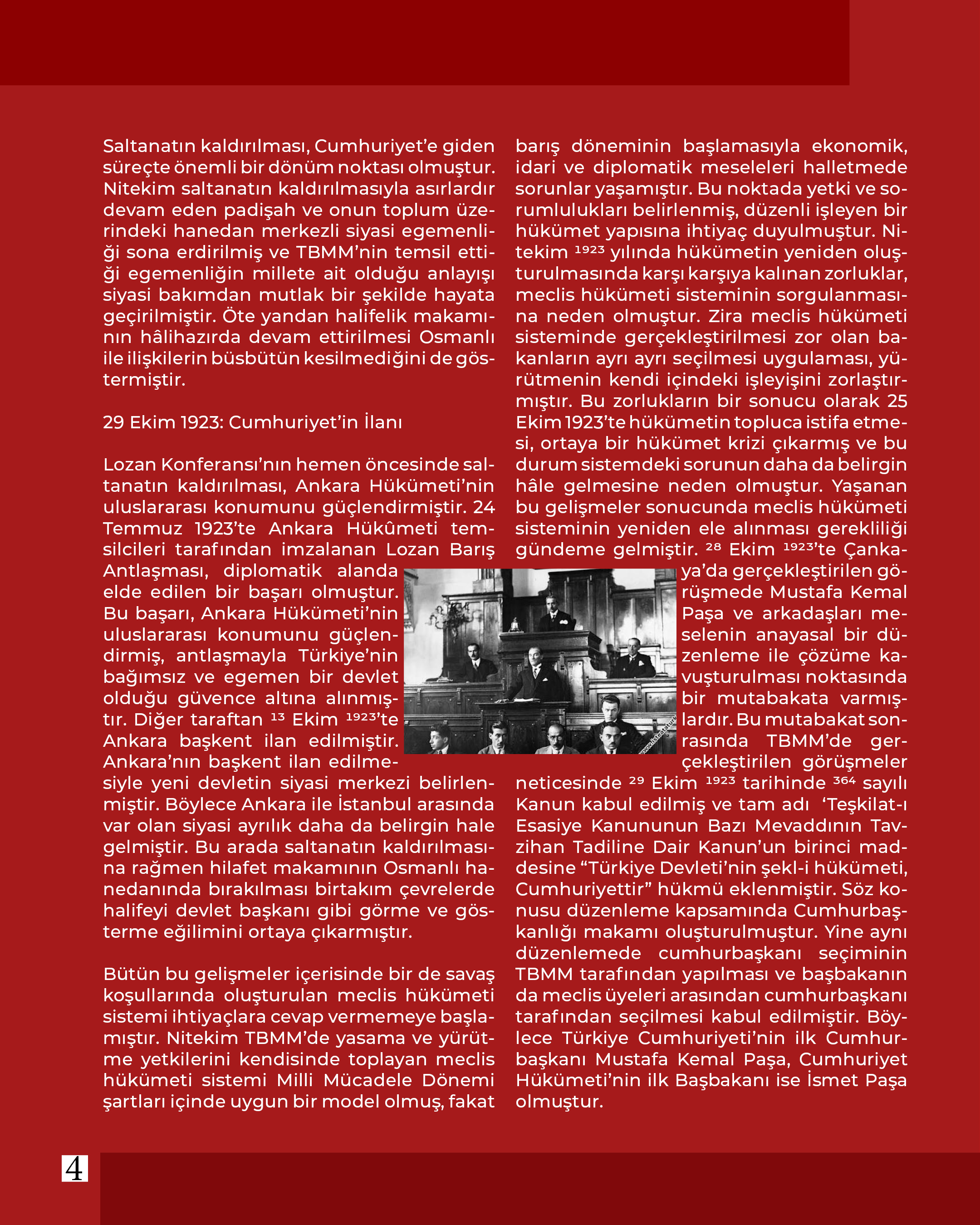 Akademisyenlerimizden" Osmanlı’dan Cumhuriyet’e Tarihi Süreçte Yaşanan  Dönüşüm ve  Türkiye Cumhuriyeti’nin İnşası" Doç. Dr. Ferruh KAYALAN - Balıkesir Üniversitesi Fen Edebiyat Fakültesi Tarih Bölümü  	 5