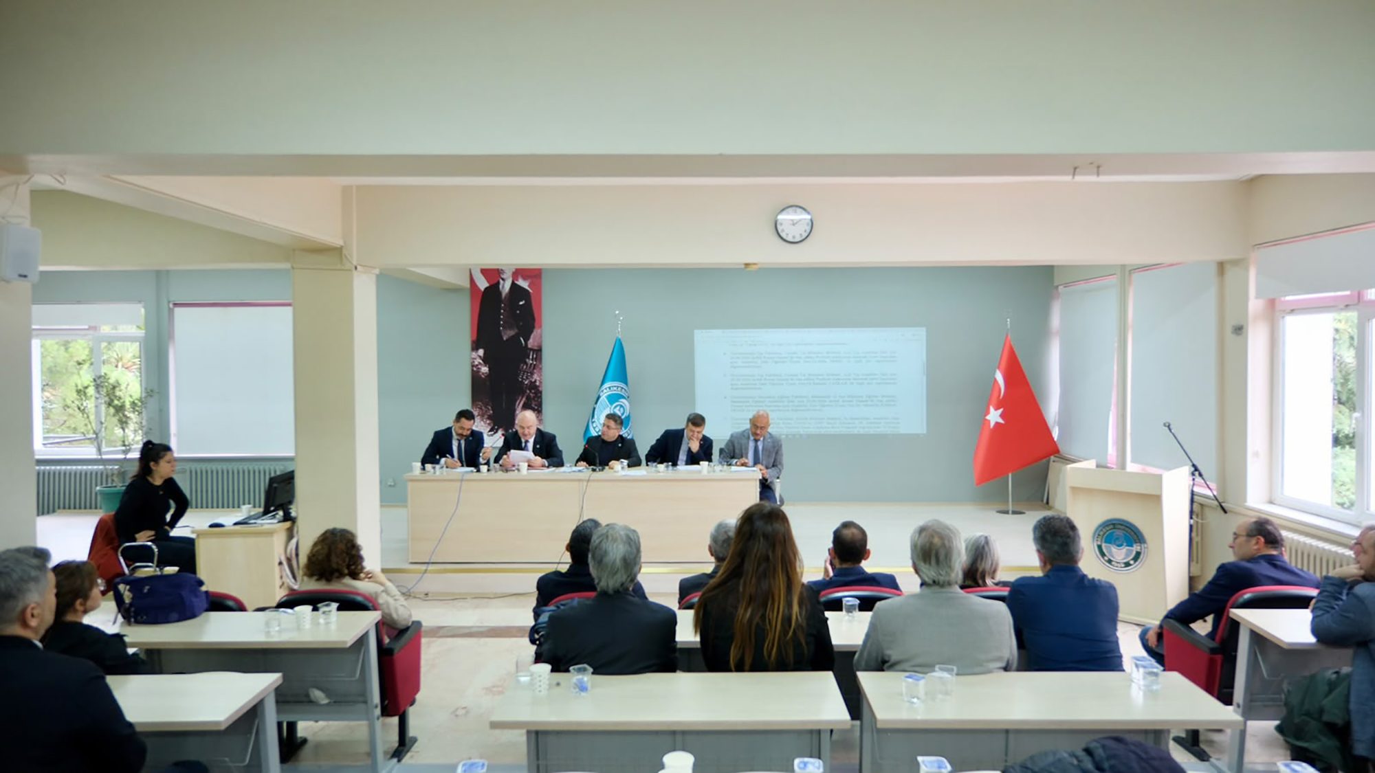 BAÜN Senate and Executive Board Meeting Was Held at Edremit Vocational School