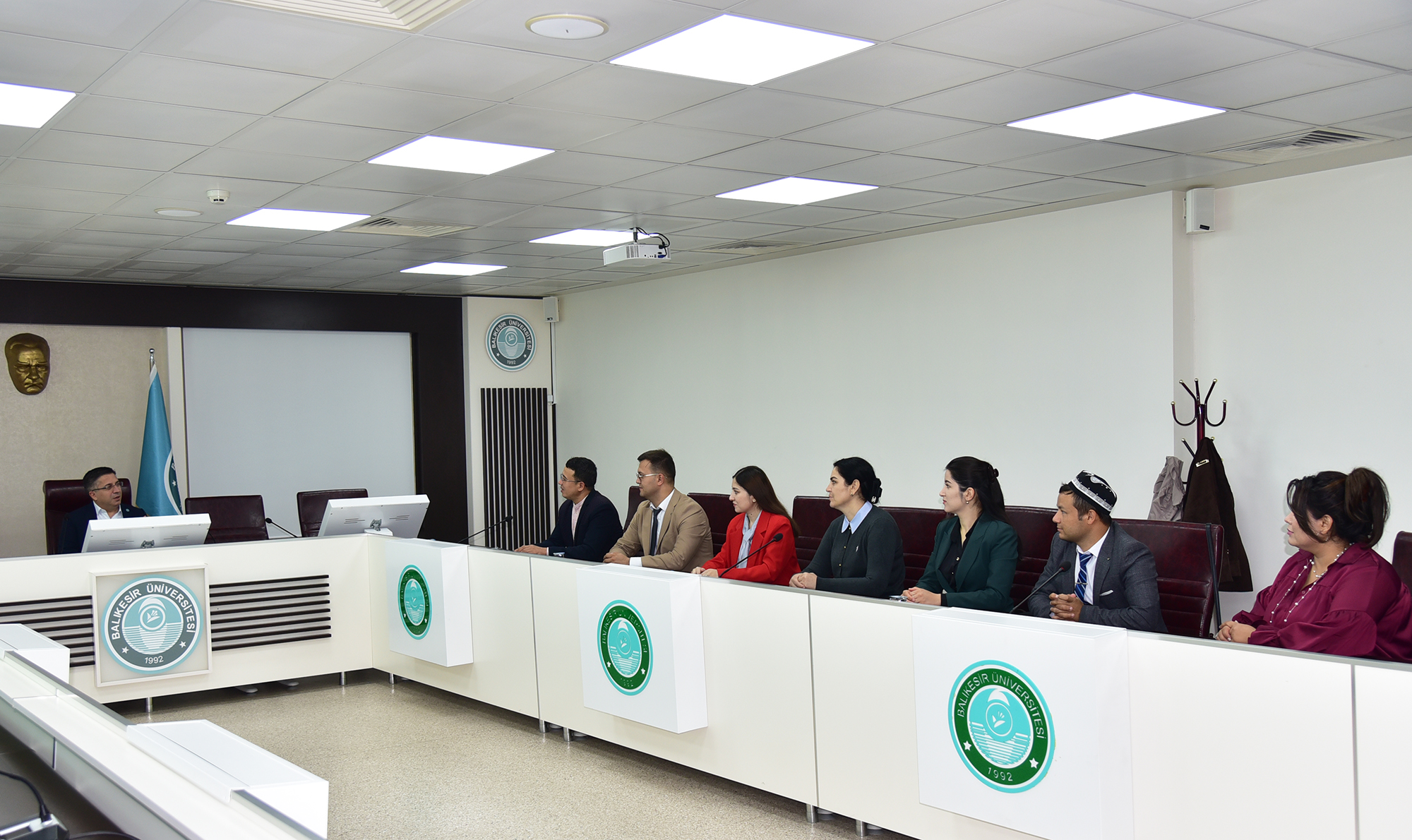 Özbekistan İnovasyon Bakanlığından Gelen Lisansüstü Araştırmacılar BAÜN'de 3