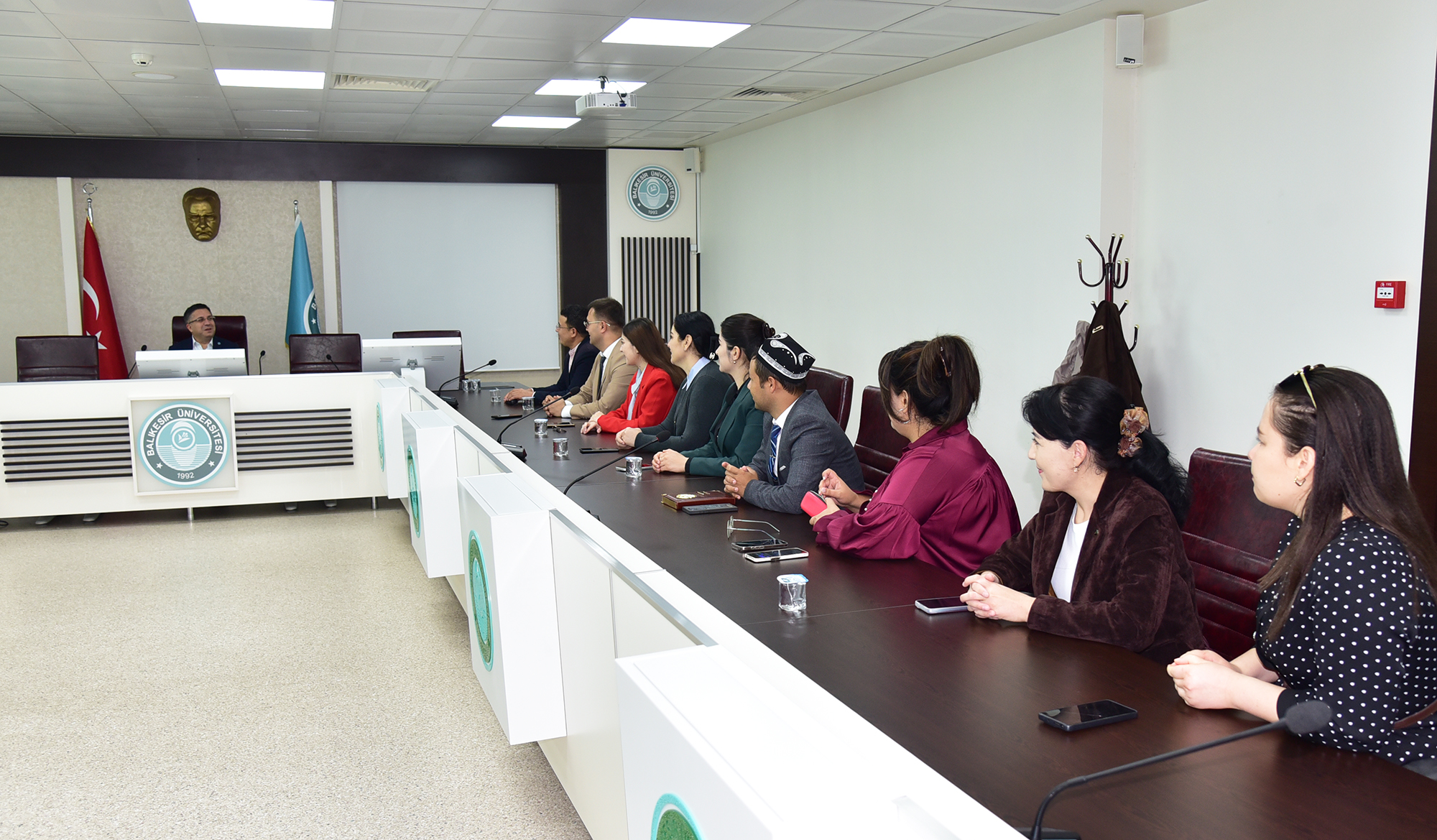 Özbekistan İnovasyon Bakanlığından Gelen Lisansüstü Araştırmacılar BAÜN'de 2